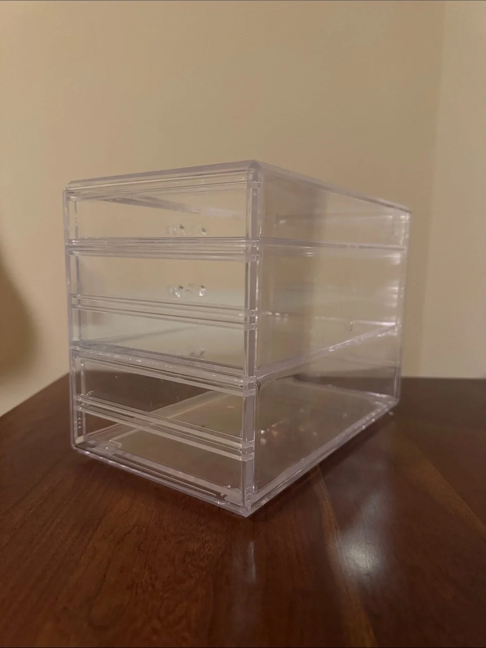 Bino Acrylic 3-Drawer Makeup Organizer